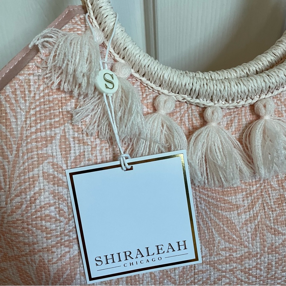 Shiraleah Clara Tote and Zip Pouch Blush Pink - Picture 4 of 15